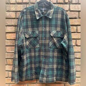 Banana Republic Men's Green Plaid